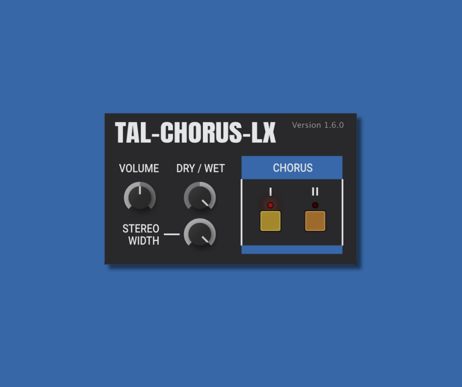 TAL-Chorus-LX - Free Mixing & Mastering Plugins Plugin