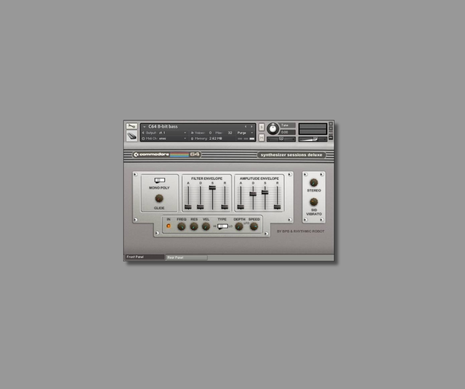 Commodore 64 (C64) - Free Plugin Presets/Libraries Plugin