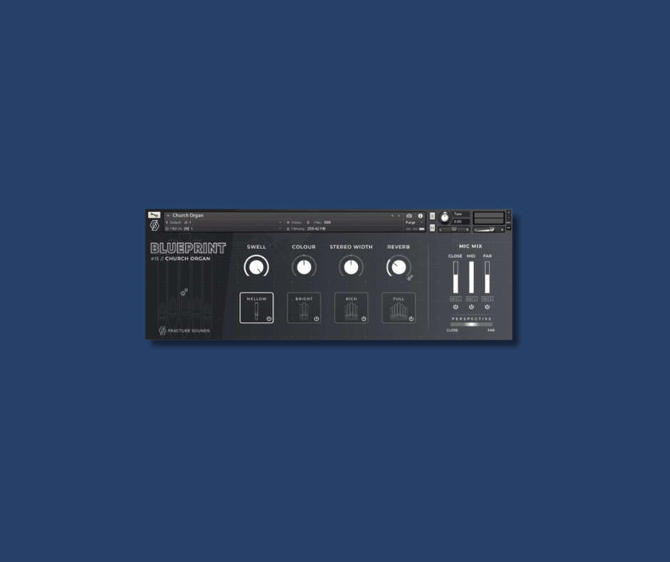 Blueprint Church Organ - Free Plugin Presets/Libraries Plugin