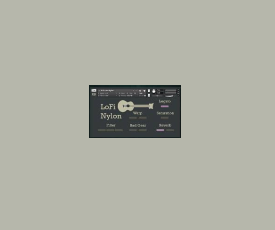 RJS LoFi Nylon - Free Plugin Presets/Libraries Plugin