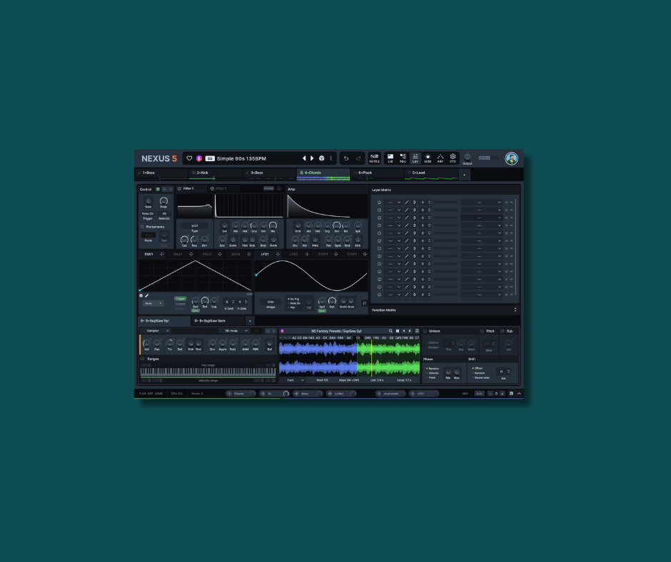 Nexus 5 - Paid Instrument Plugins (VST) Plugin