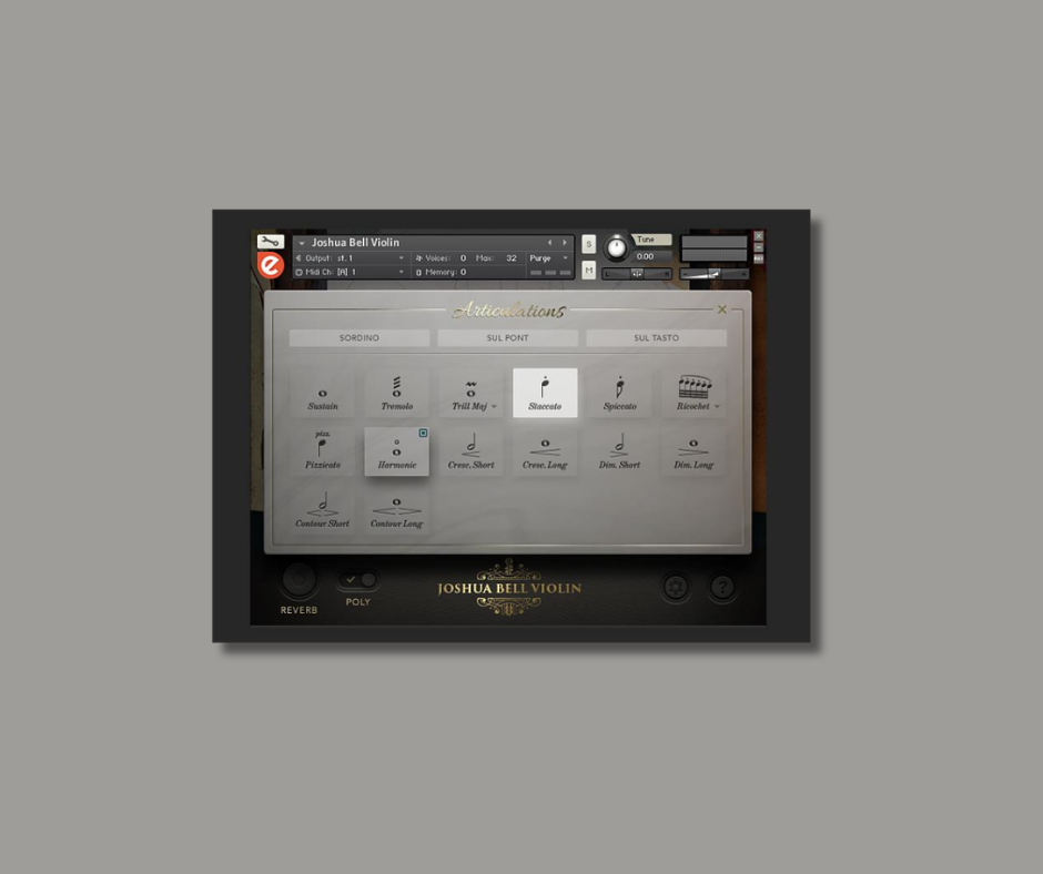 Joshua Bell Violin - Paid Plugin Presets/Libraries Plugin