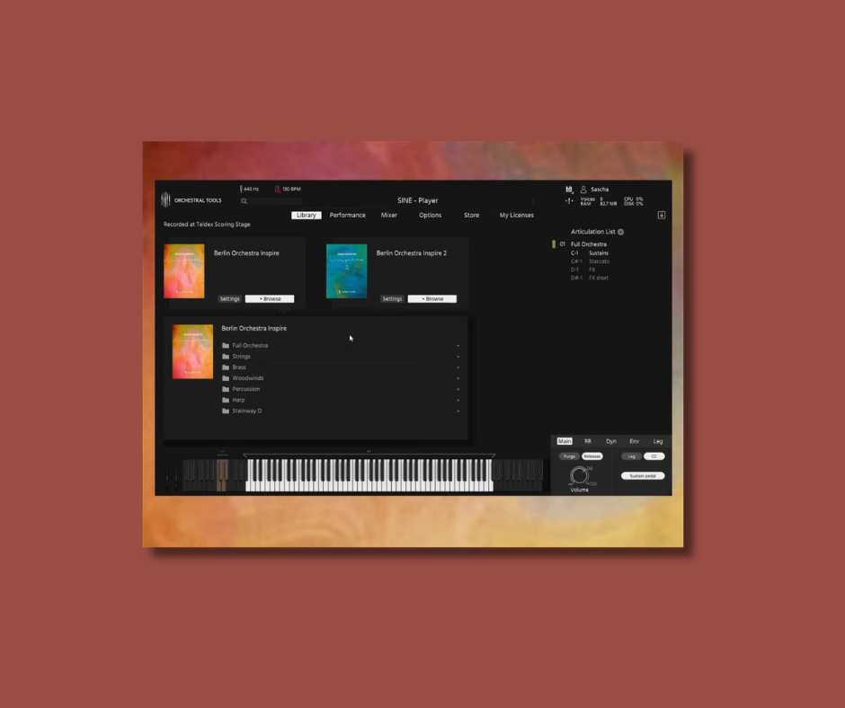 SINE Player - Free Instrument Plugins (VST) Plugin