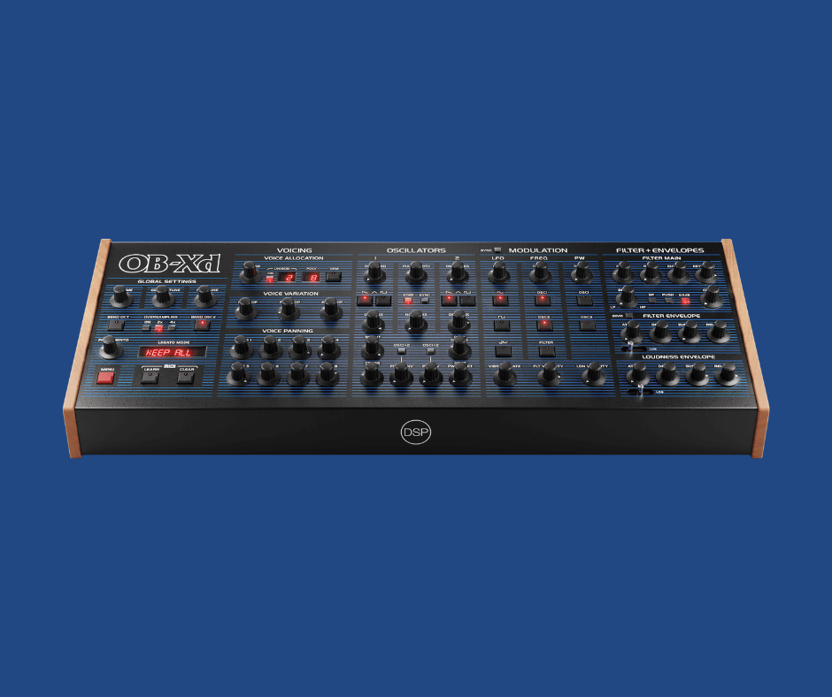 OB-Xd - Free Instrument Plugins (VST) Plugin