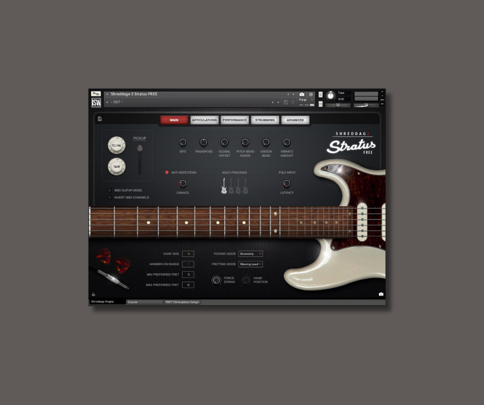 Shreddage 3 Stratus Free - Free Instrument Plugins (VST) Plugin