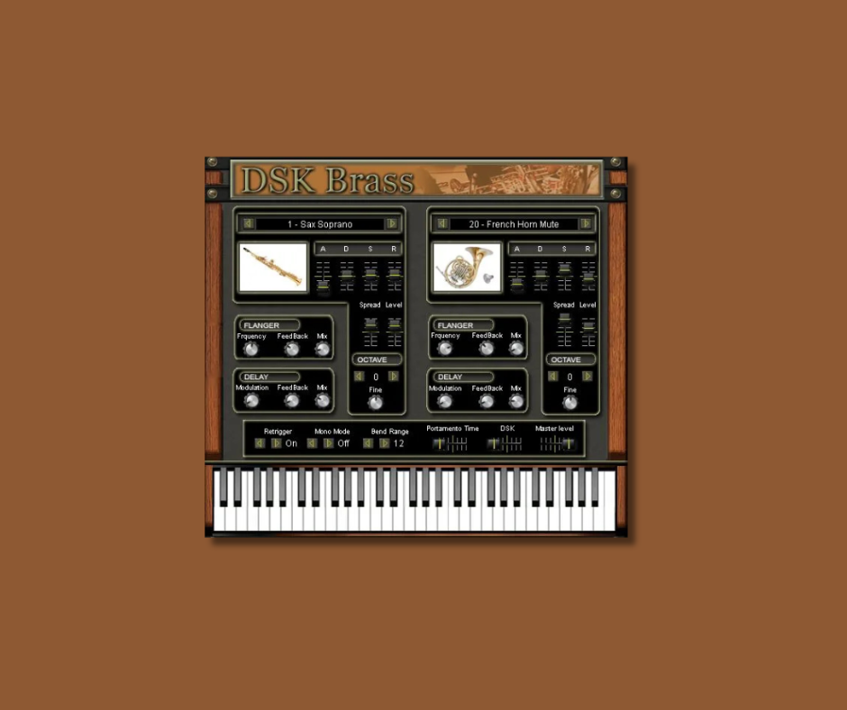 DSK Brass - Free Instrument Plugins (VST) Plugin