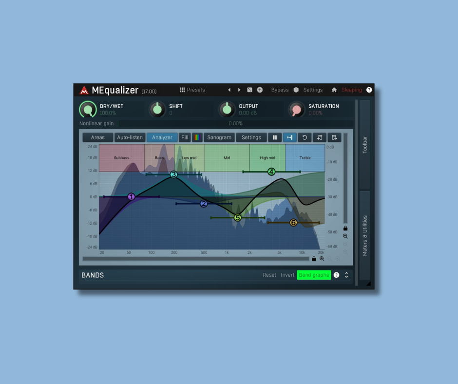 MEqualizer - Free Mixing & Mastering Plugins Plugin