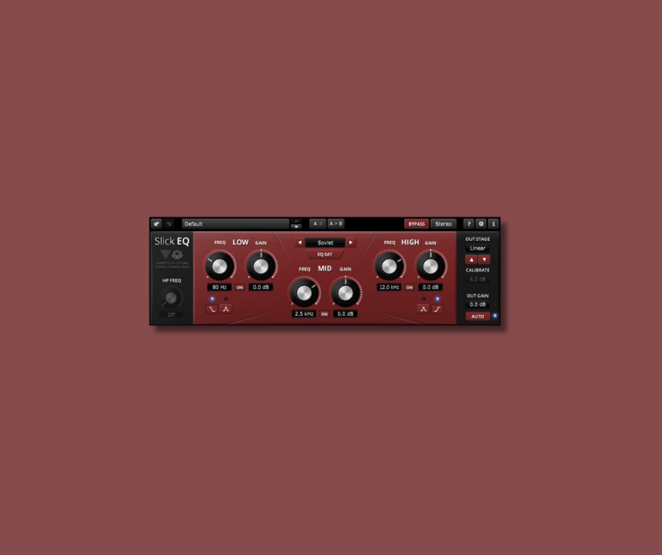 TDR VOS SlickEQ - Free Mixing & Mastering Plugins Plugin