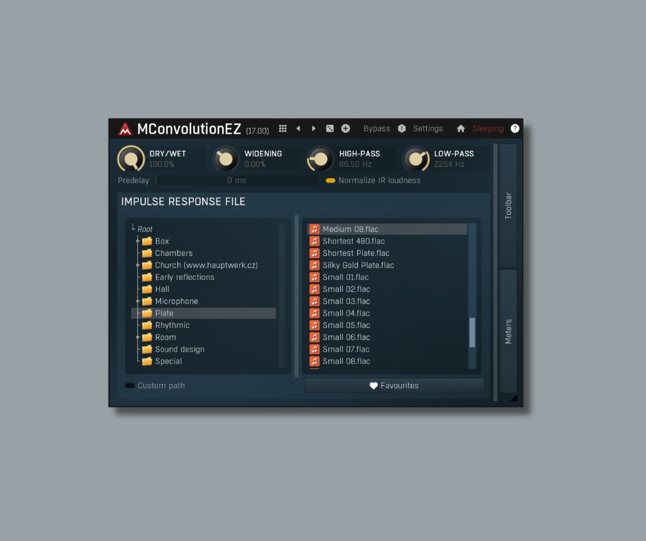 MConvolutionEZ - Free Mixing & Mastering Plugins Plugin