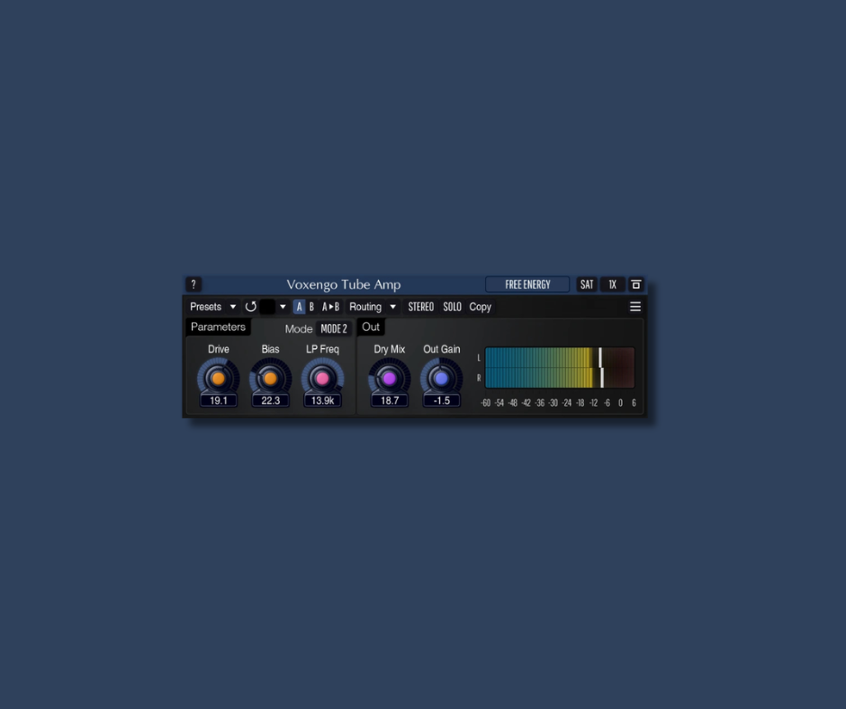 Tube Amp - Free Mixing & Mastering Plugins Plugin
