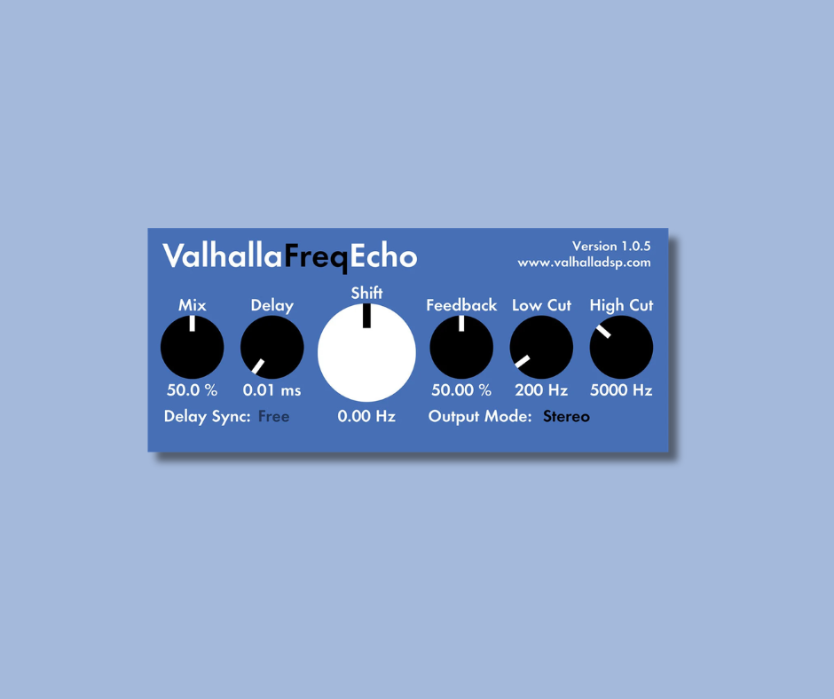 Valhalla Freq Echo - Free Mixing & Mastering Plugins Plugin