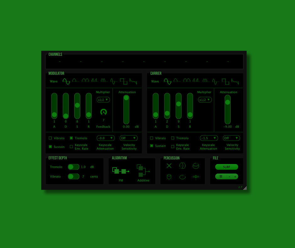 OPL VST - Free Instrument Plugins (VST) Plugin