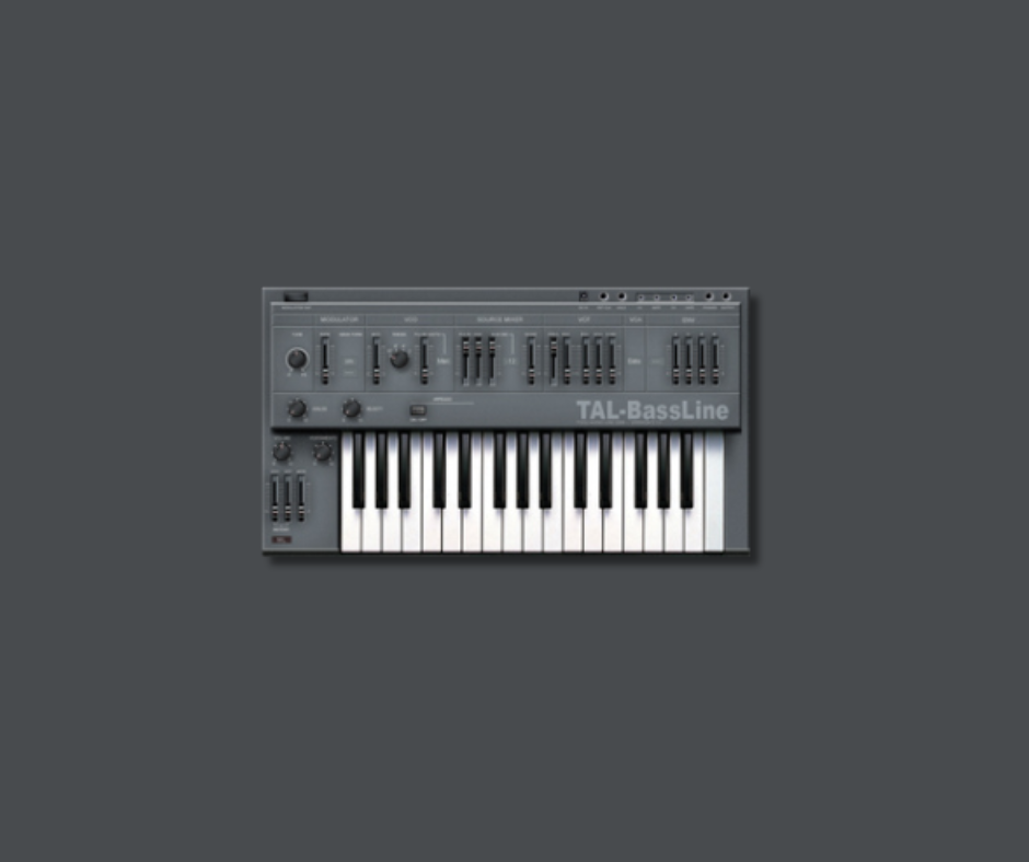 TAL-Bassline-101 - Free Instrument Plugins (VST) Plugin