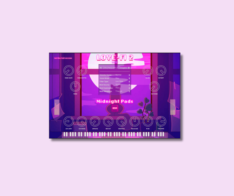 Love-Fi 2 Lite - Free Instrument Plugins (VST) Plugin
