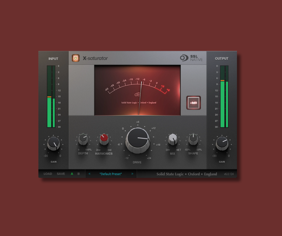 SSL Native X-Saturator - Paid Mixing & Mastering Plugins Plugin