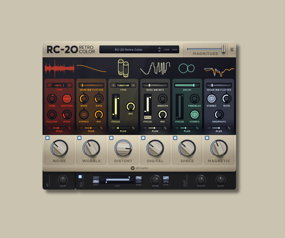 RC-20 Retro Color - Paid Mixing & Mastering Plugins Plugin