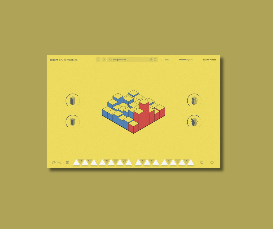 Bloom Drum Machine - Paid Instrument Plugins (VST) Plugin