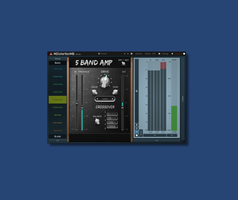 MDistortionMB - Paid Mixing & Mastering Plugins Plugin