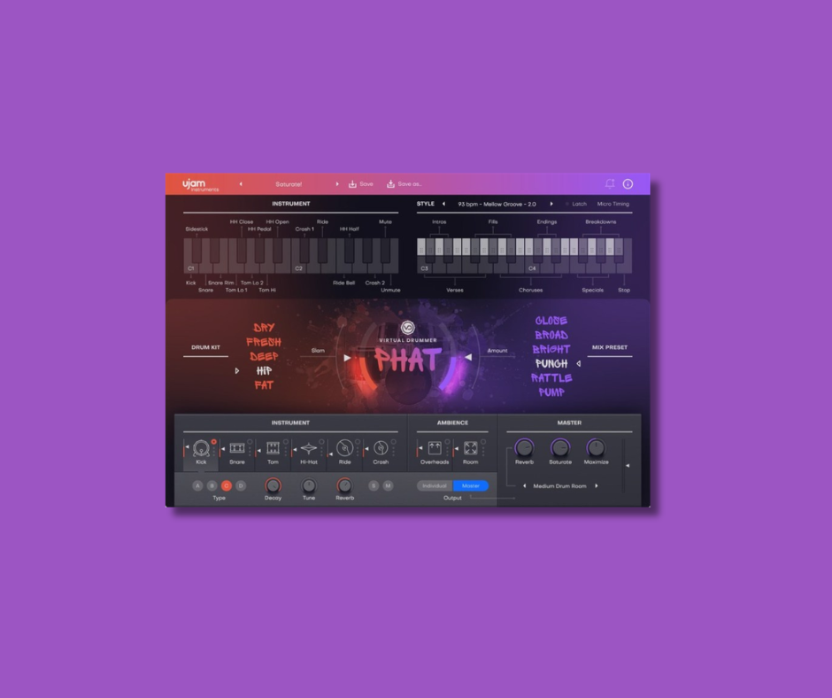 PHAT 2 - Paid Instrument Plugins (VST) Plugin