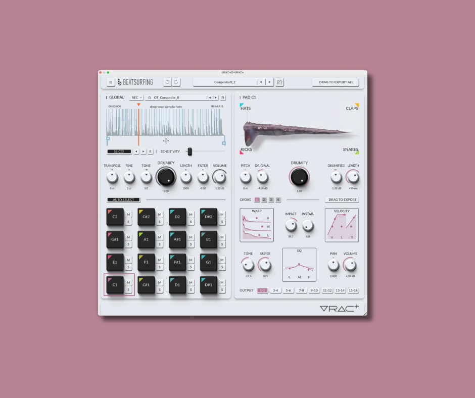 VRAC+ - Paid Instrument Plugins (VST) Plugin