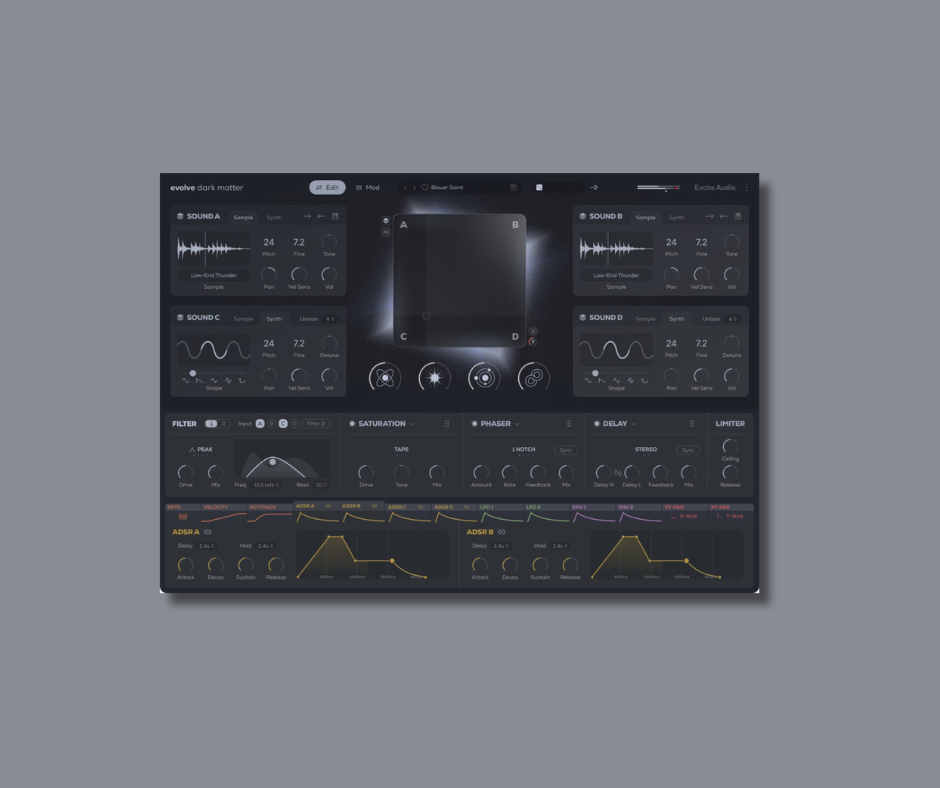 Evolve Dark Matter - Paid Instrument Plugins (VST) Plugin