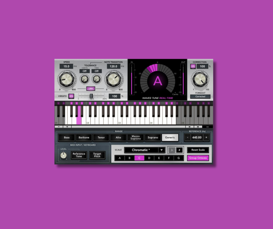 Waves Tune Real-Time - Paid Mixing & Mastering Plugins Plugin