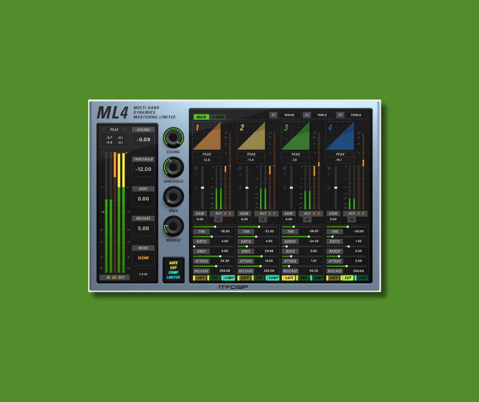 ML4000 Mastering Limiter Native v7 - Paid Mixing & Mastering Plugins Plugin