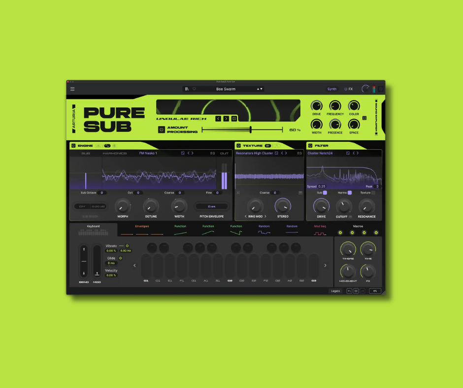 Pure Sub - Paid Instrument Plugins (VST) Plugin