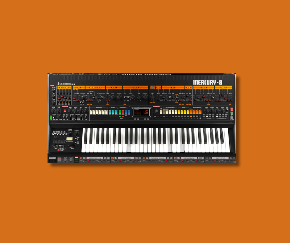 Mercury-8 - Paid Instrument Plugins (VST) Plugin