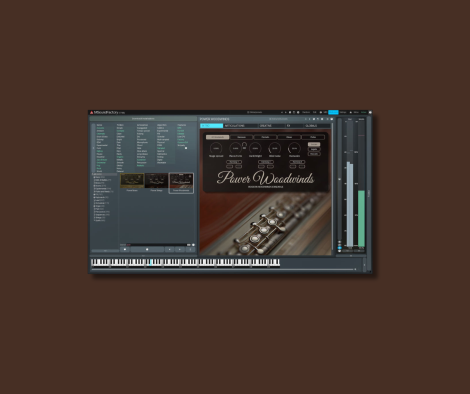 PowerWoodwinds - Paid Instrument Plugins (VST) Plugin