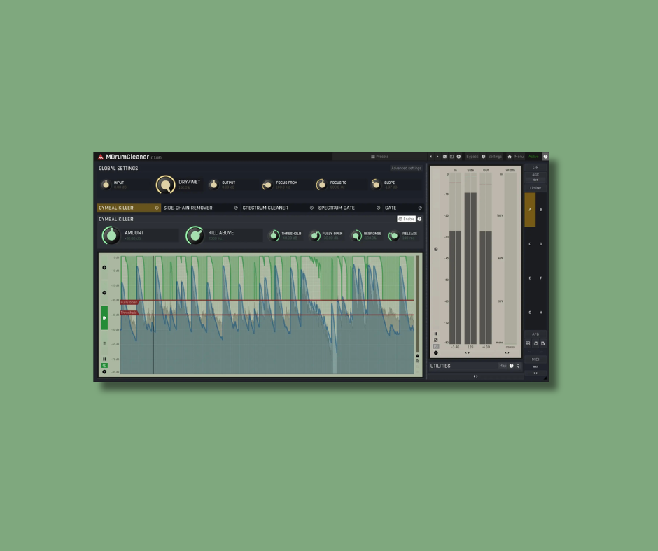 MDrumCleaner - Paid Mixing & Mastering Plugins Plugin