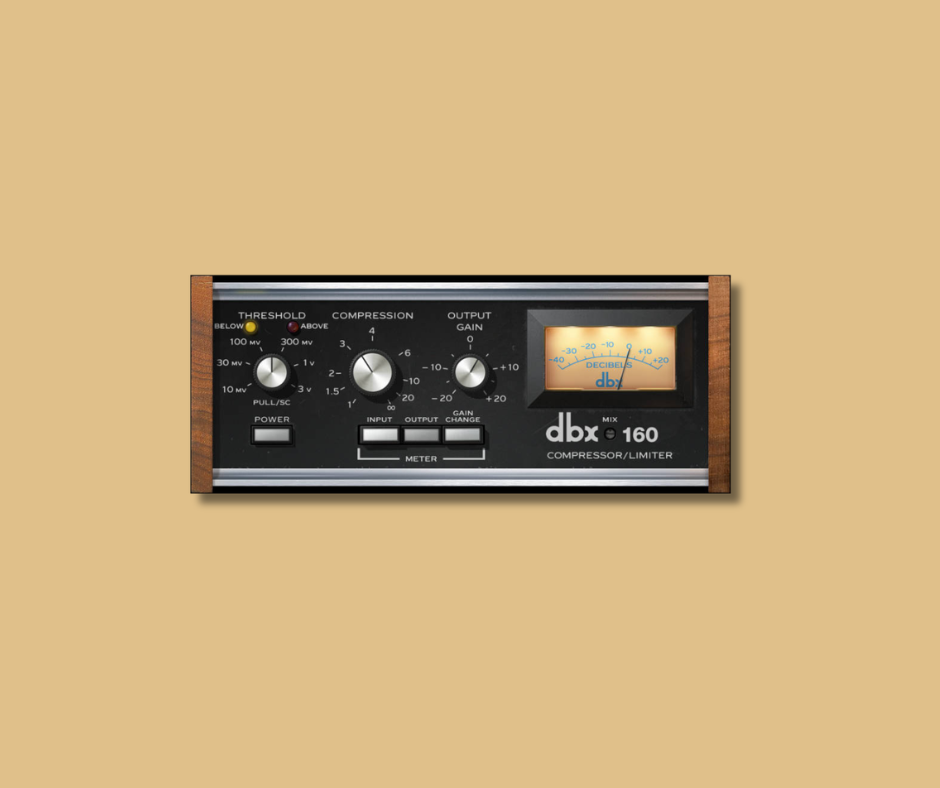 dbx® 160 Compressor / Limiter - Paid Mixing & Mastering Plugins Plugin