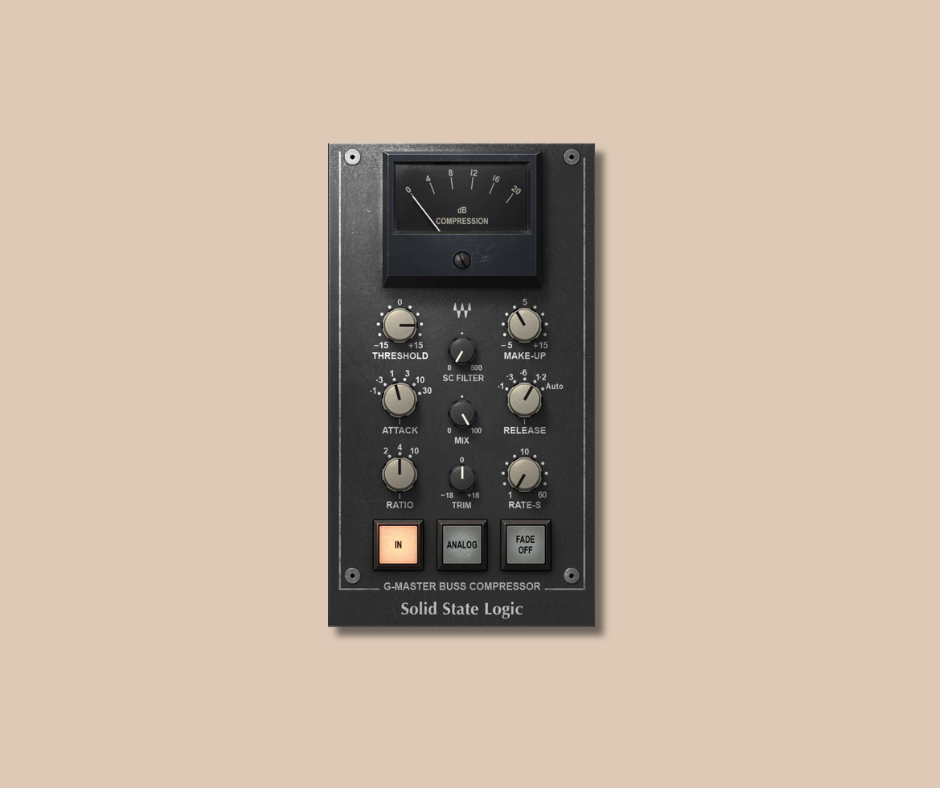 SSL G-Master Buss Compressor - Paid Mixing & Mastering Plugins Plugin