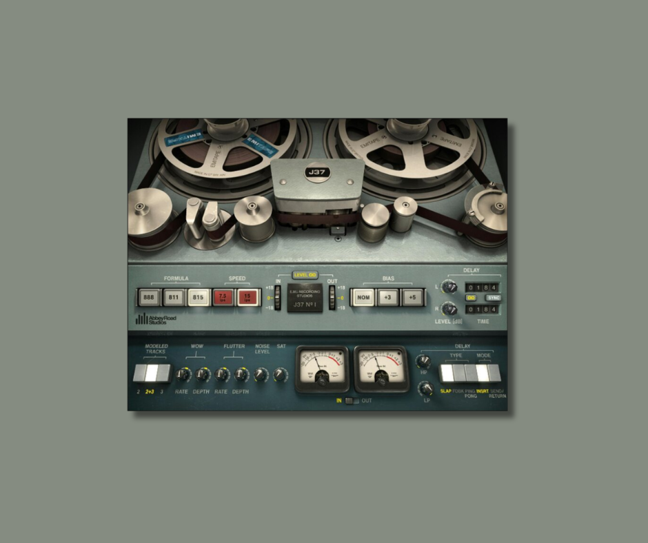 Abbey Road J37 Tape - Paid Mixing & Mastering Plugins Plugin