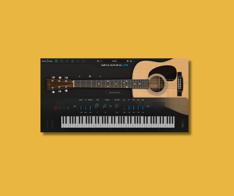 Ample Guitar SC Lite - Free Instrument Plugins (VST) Plugin