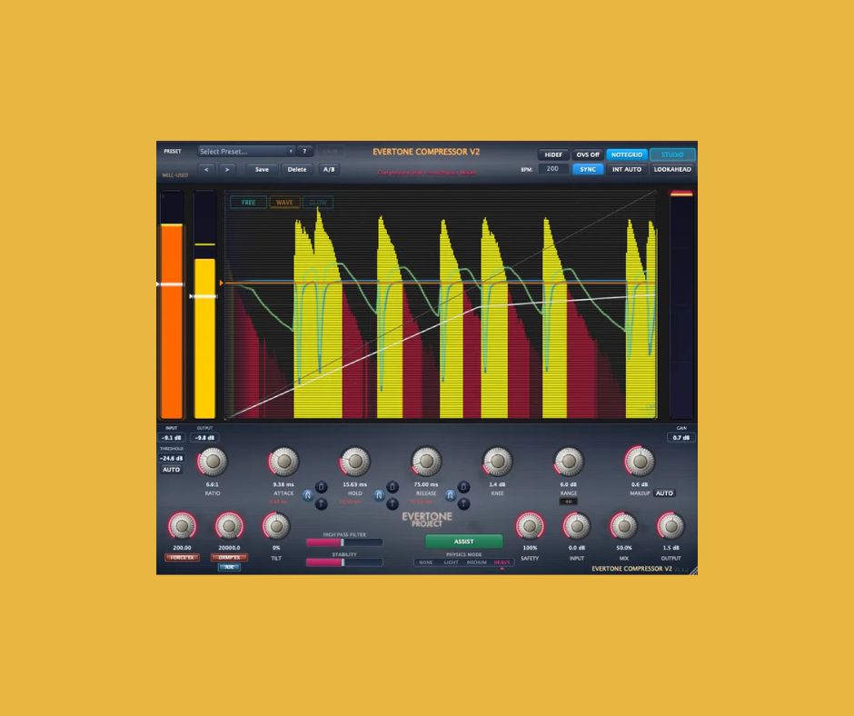 Evertone Compressor v2 - Paid Mixing & Mastering Plugins Plugin
