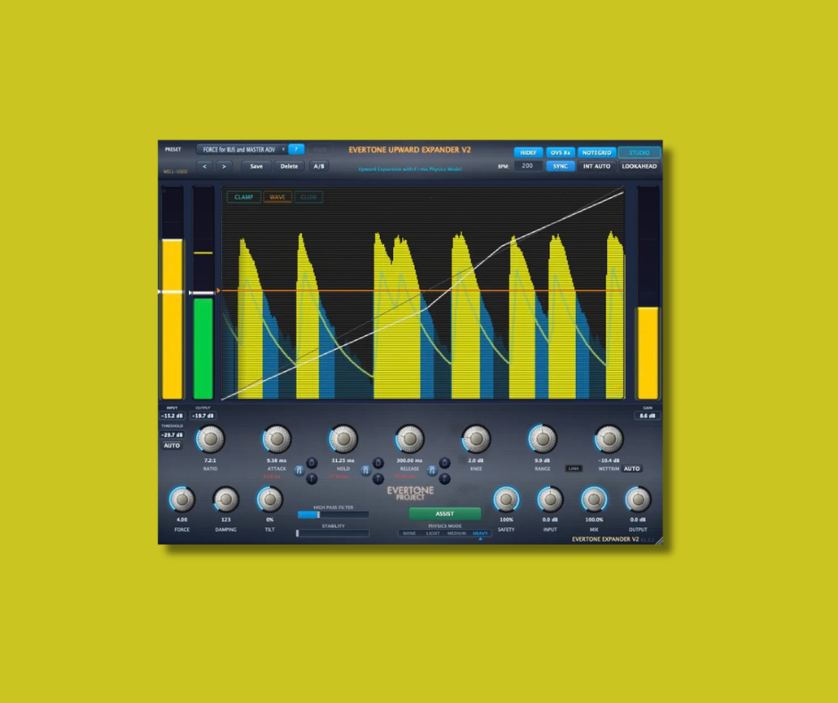 Evertone Expander v2 - Paid Mixing & Mastering Plugins Plugin