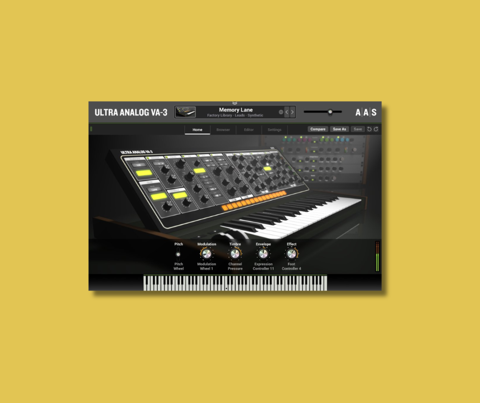 Ultra Analog VA-3 - Paid Instrument Plugins (VST) Plugin