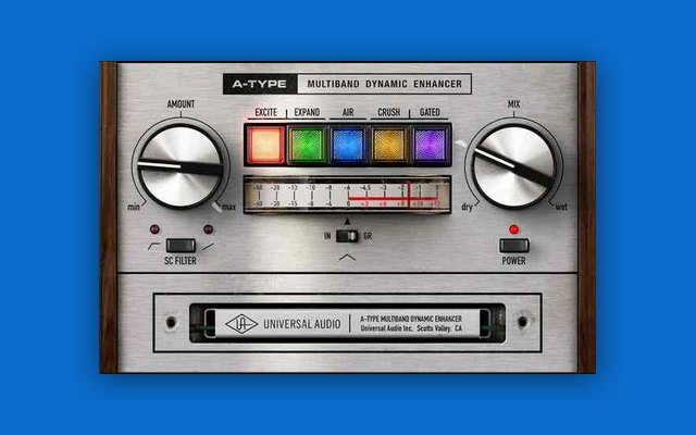 A-Type Multiband Dynamic Enhancer - Free Mixing & Mastering Plugins Plugin