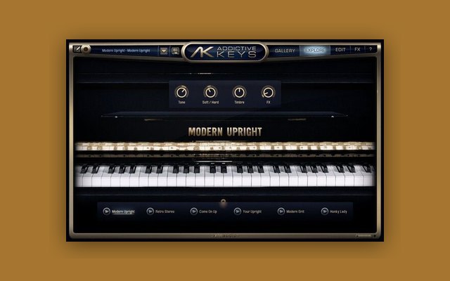 Addictive Keys: Modern Upright - Paid Instrument Plugins (VST) Plugin