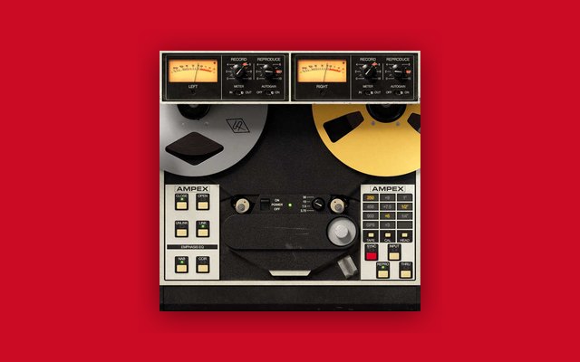 Ampex® ATR-102 Mastering Tape Recorder - Free Mixing & Mastering Plugins Plugin