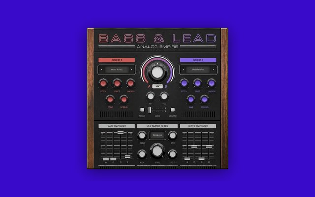 Analog Empire: Bass & Lead - Free Instrument Plugins (VST) Plugin