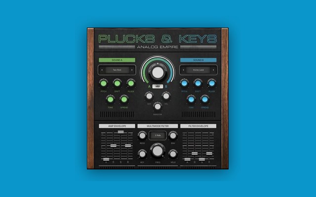 Analog Empire: Plucks & Keys - Free Instrument Plugins (VST) Plugin