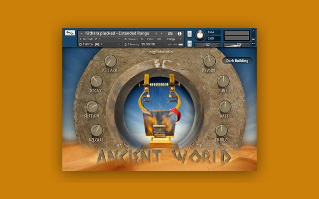 Ancient World: Instruments of Antiquity - Paid Instrument Plugins (VST) Plugin