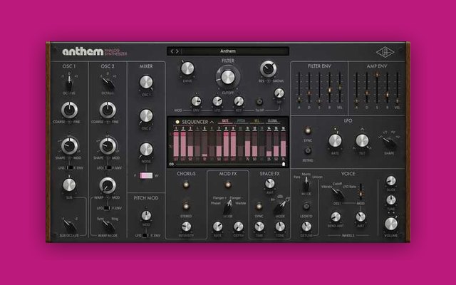 Anthem Analog Synthesizer - Free Instrument Plugins (VST) Plugin