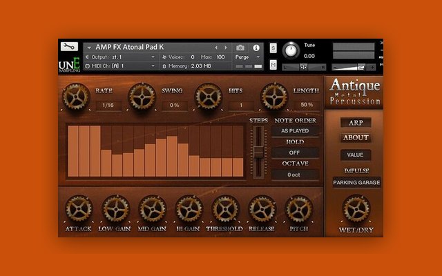 Antique Metal Percussion - Paid Instrument Plugins (VST) Plugin