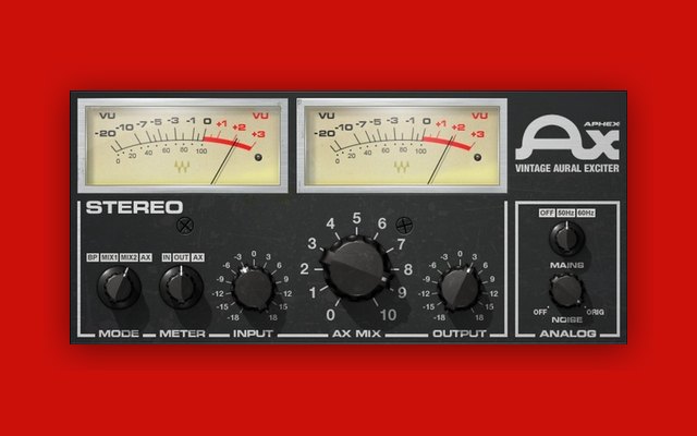 Aphex Vintage Aural Exciter - Free Mixing & Mastering Plugins Plugin