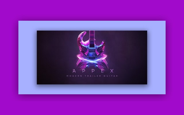 Appex - Modern Trailer Guitar - Paid Instrument Plugins (VST) Plugin