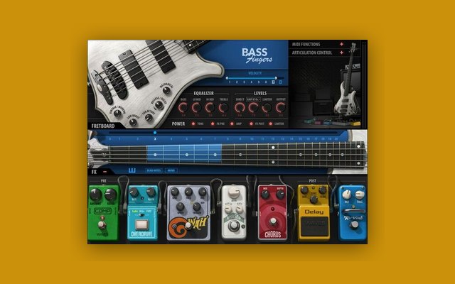 Bass Fingers - Paid Instrument Plugins (VST) Plugin