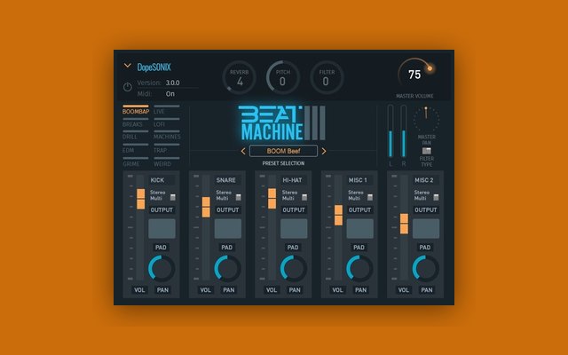 Beat Machine 3 - Paid Instrument Plugins (VST) Plugin